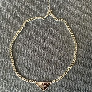 Black prada necklace (fashion inspired)